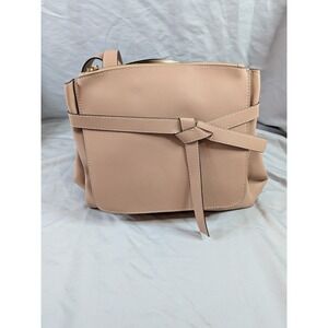 Nine West Tereska Carryall Nude Oversized Tote Shoulder Bag Neutral Classic